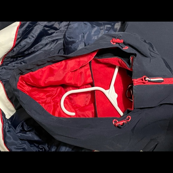 Navy Tommy Hilfiger Systems Jacket Shell Only M - Picture 3 of 12